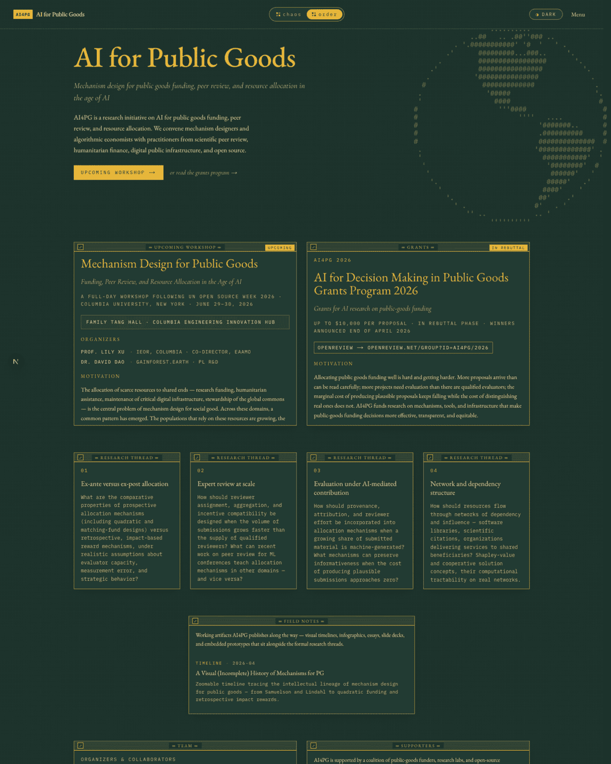 ai4pg landing before — top
