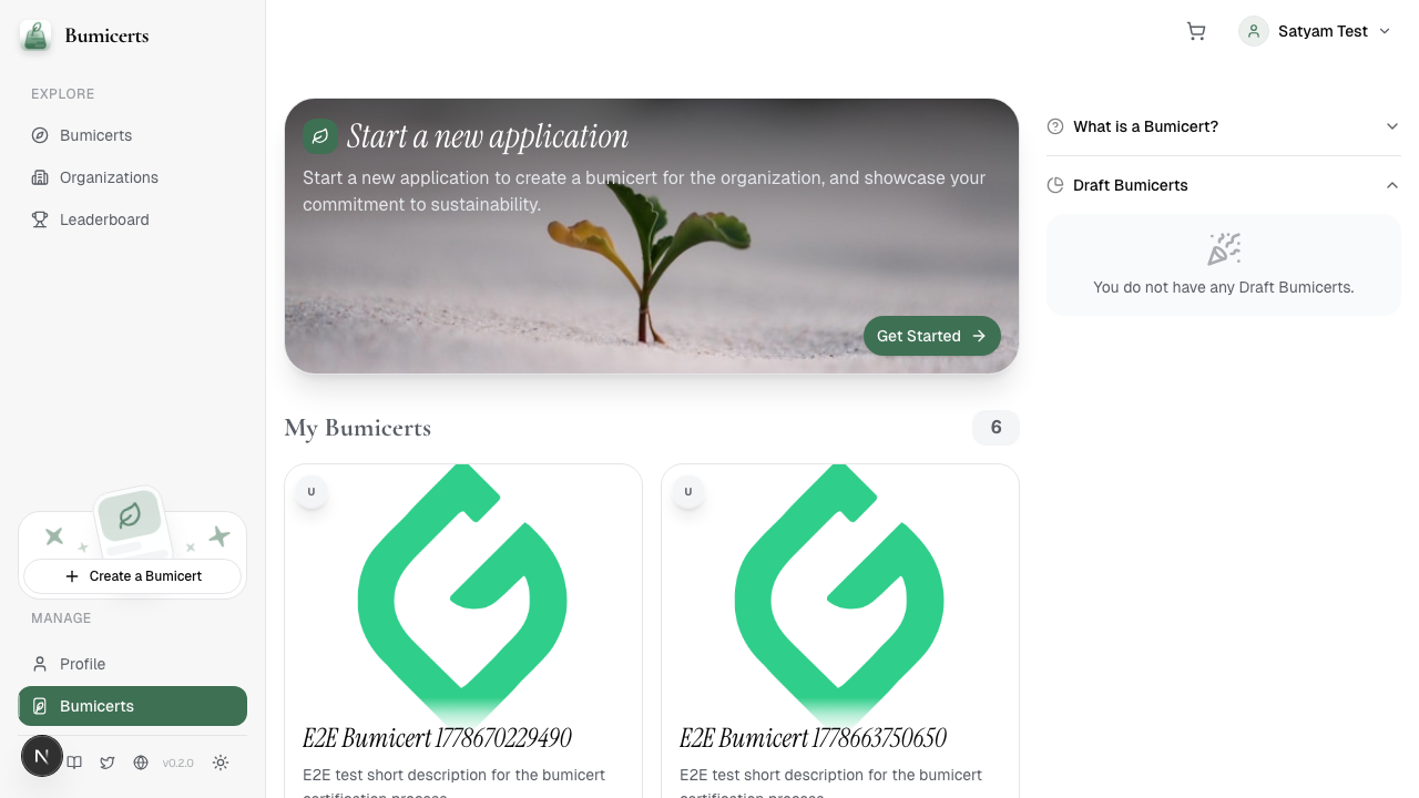 Authenticated create hub