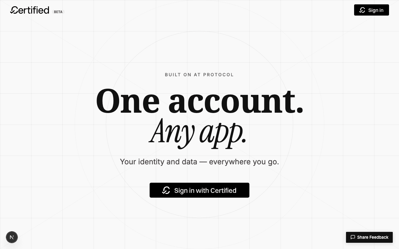 certified.app hero before redesign