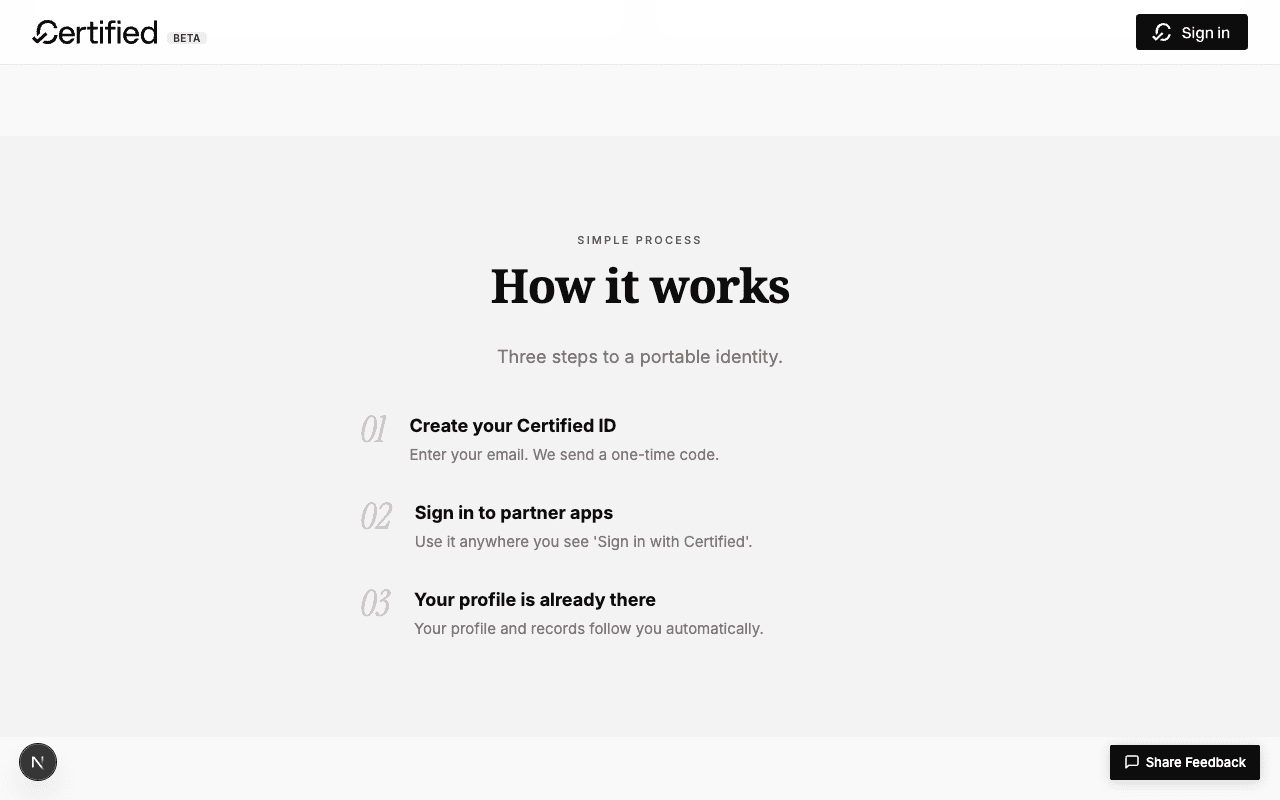 how it works before
