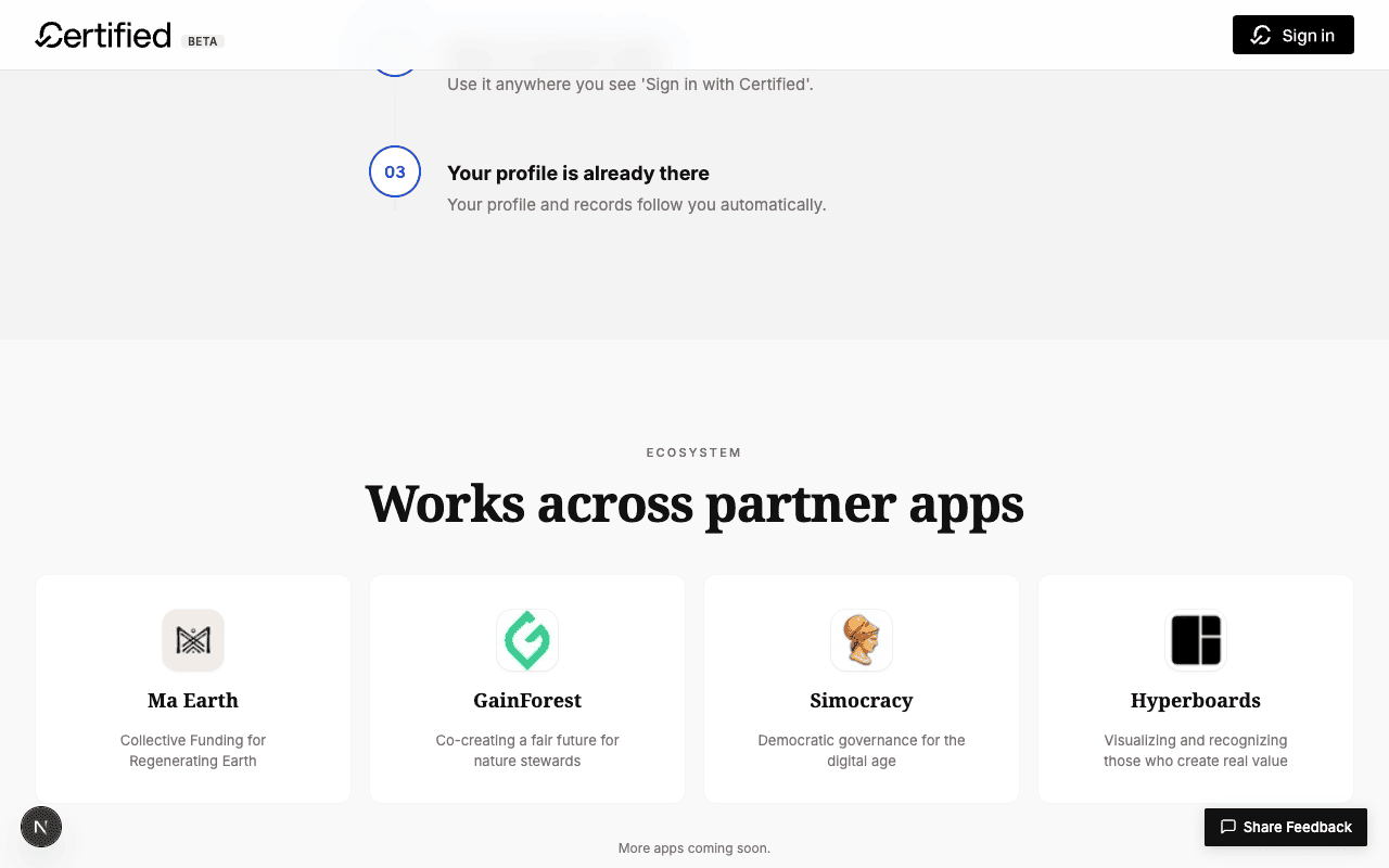v1 partner cards with rounded borders