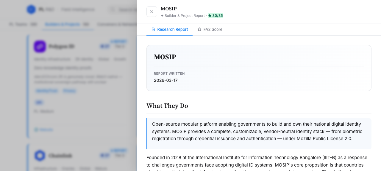 MOSIP page deep