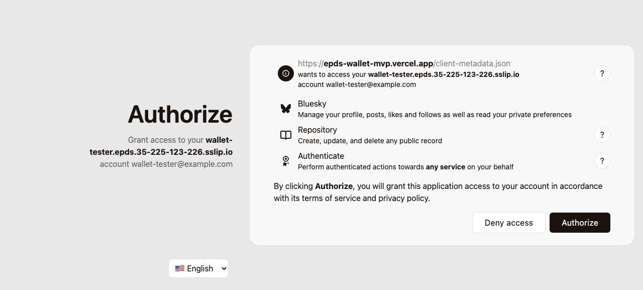 OAuth consent screen