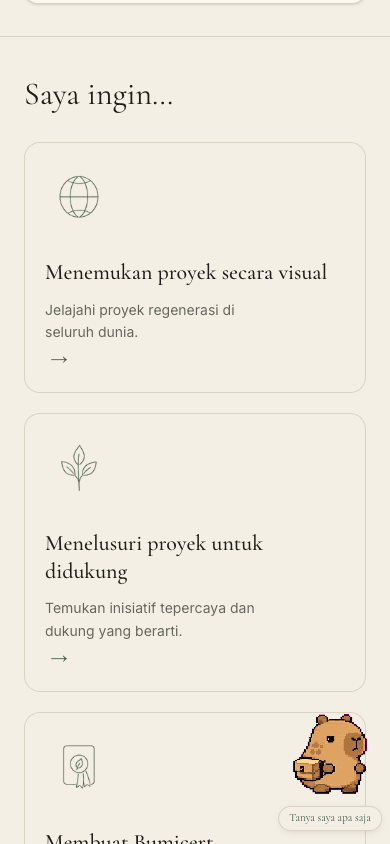 I want to… cards on mobile, single column.